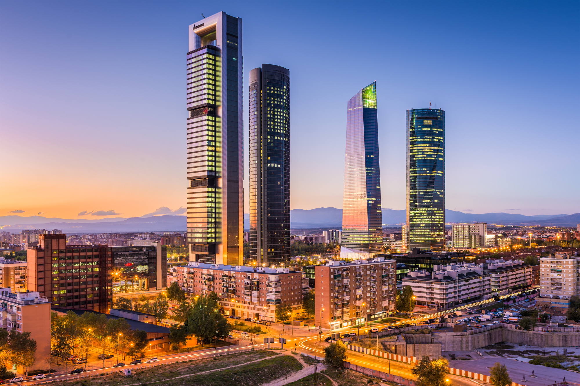 madrid-spain-skyline